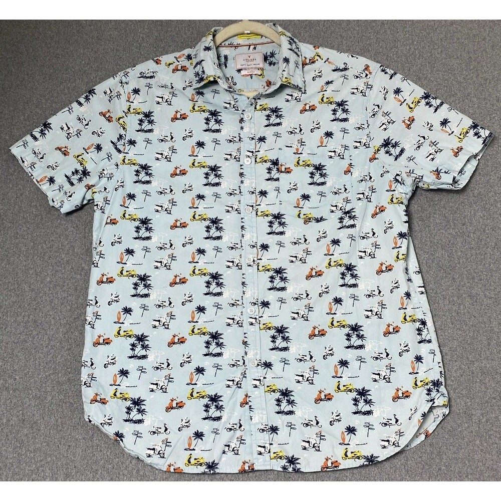 Zipcode Slim Fit  Men’s Shirt  Size L